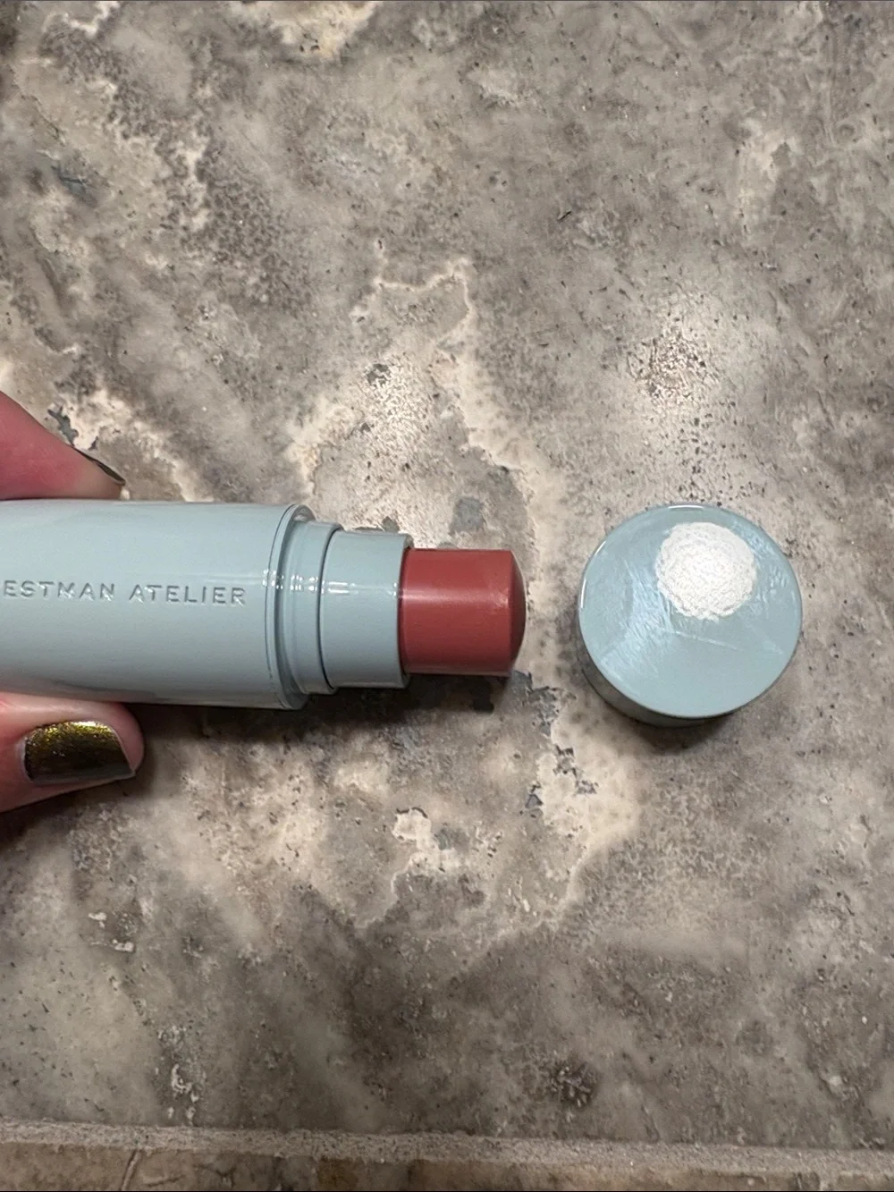 ⭐️LE⭐️Westman Atelier Mini Petite Baby Cheeks Blush Stick - Petal